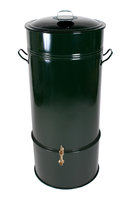 Regenwasser-Sammeltonne 150 L mit gelochtem Deckel